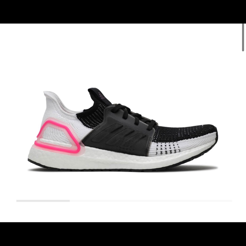 Woman’s Black and Pink Ultra Boost